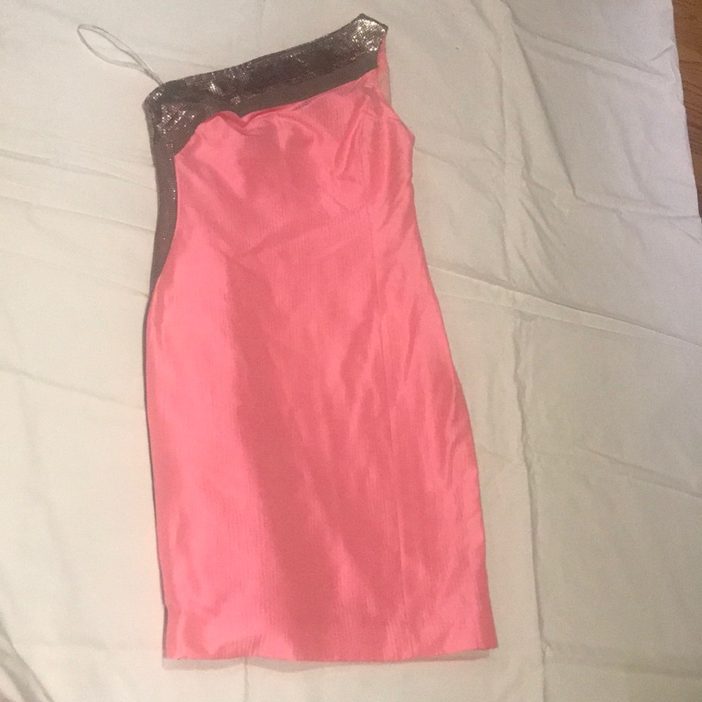 Women’s Versace one shoulder dress